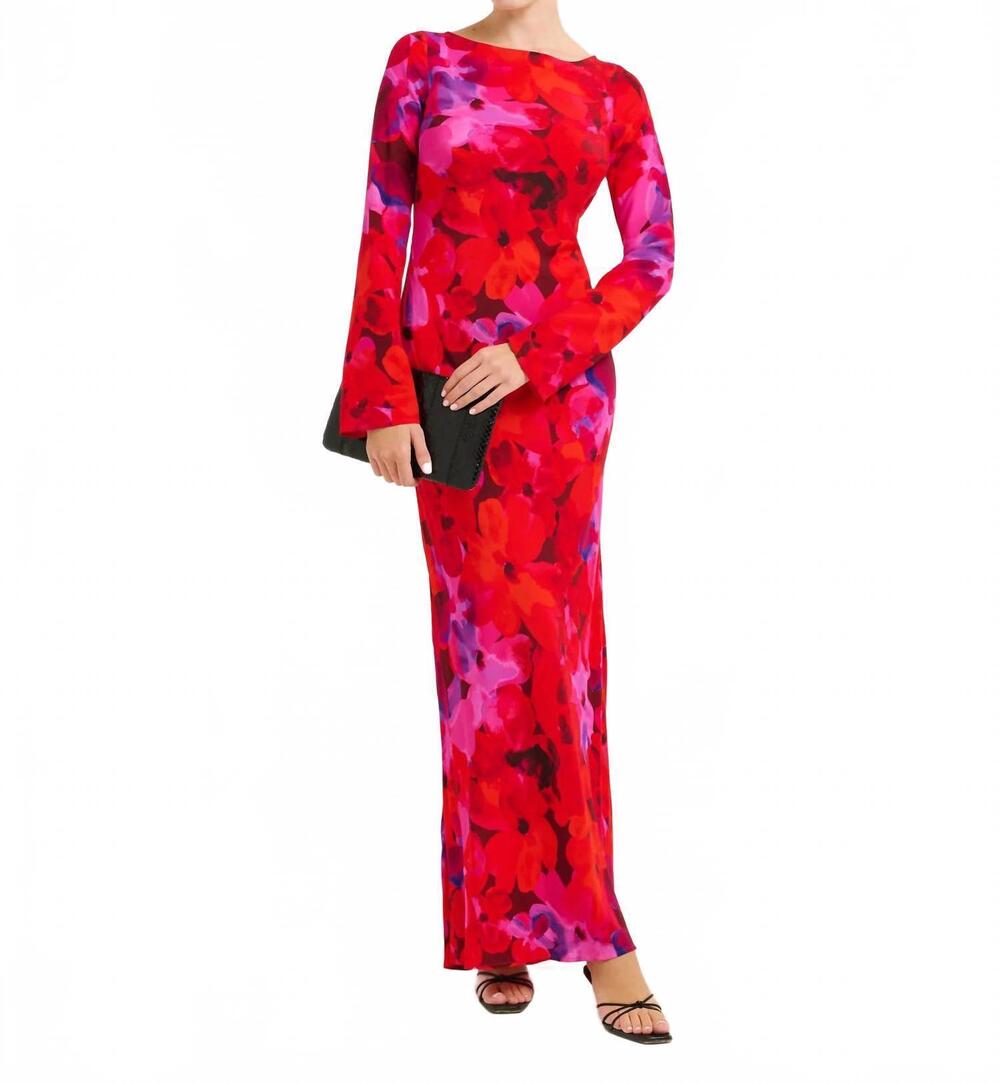 NEW RUMORED sweet talker maxi dress in red